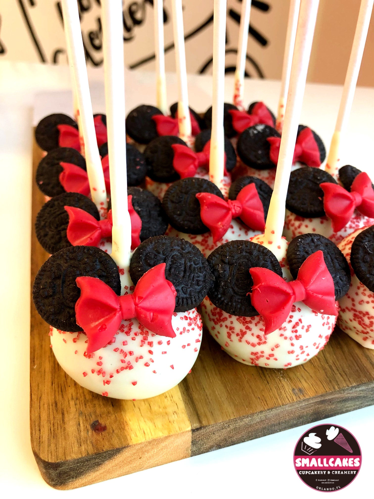 Minnie Mouse Cake Pops Pink Birthday Baby Shower - Etsy